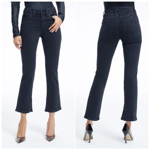Good American Good Legs Straight Jean Black Size 10 / 30
